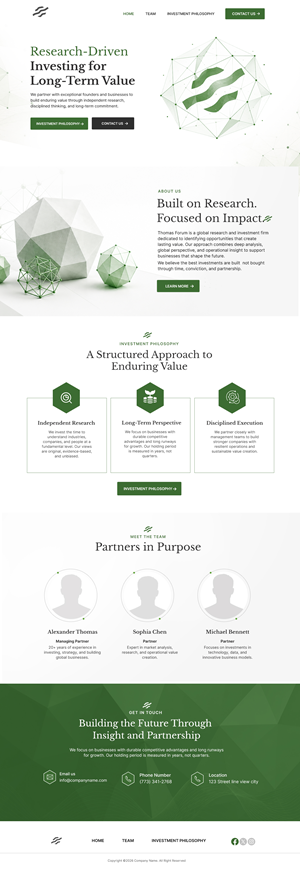 Web Design by Blue Sparrow for this project | Design: #37564925