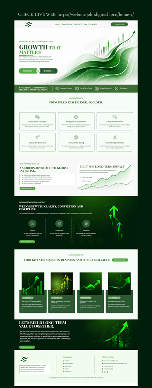 Web Design by JohnDigiTech for this project | Design: #37618940