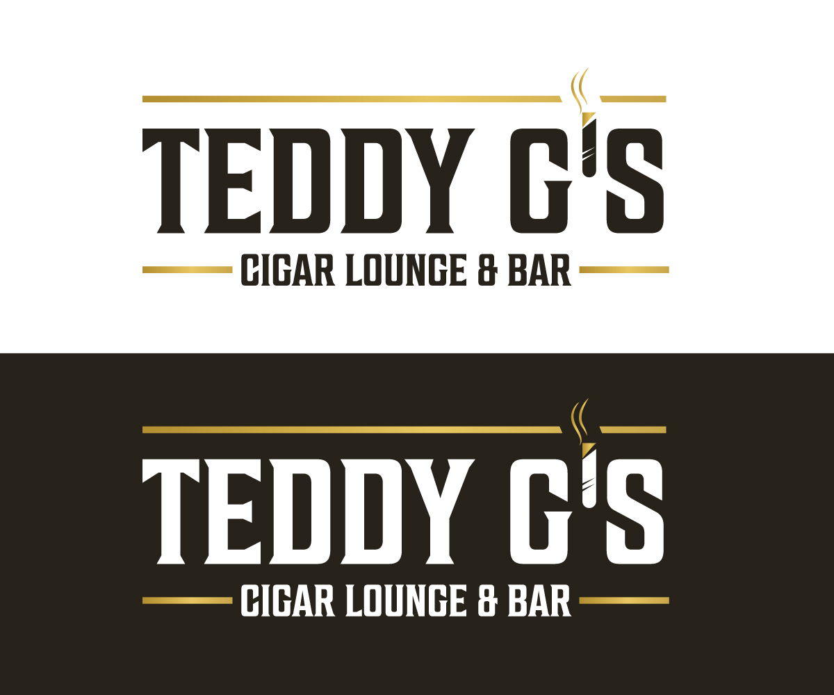 Diseño de Logo por Adi Graphics para Teddy G's Cigar Lounge & Bar | Diseño #37558930