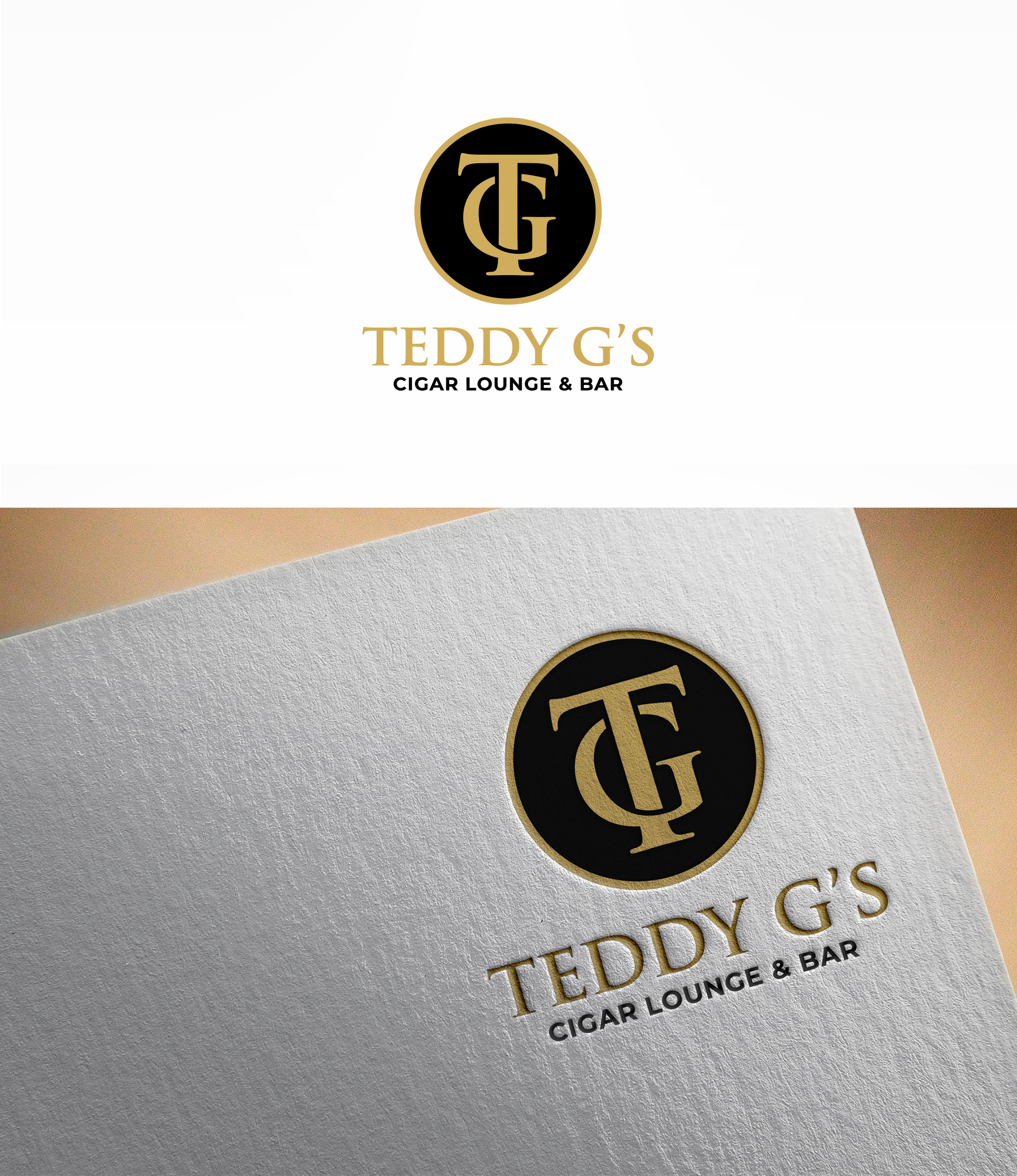 Design de Logo par Visionary Creations pour Teddy G's Cigar Lounge & Bar | Design #37562397