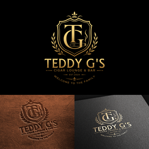 Logo Design by Alaeisnz for Teddy G's Cigar Lounge & Bar | Design: #37559061