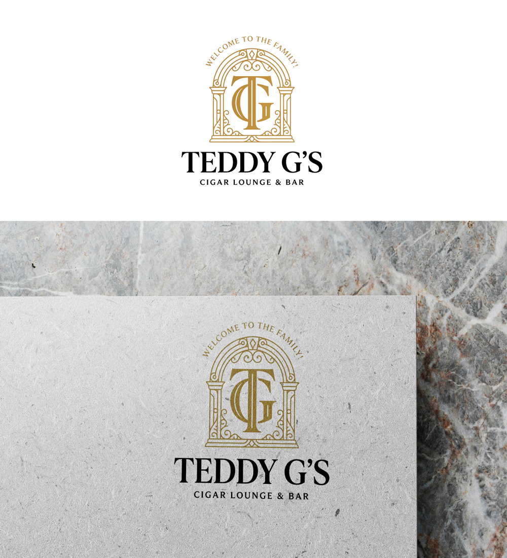 Design de Logo par RA-bica pour Teddy G's Cigar Lounge & Bar | Design #37560635