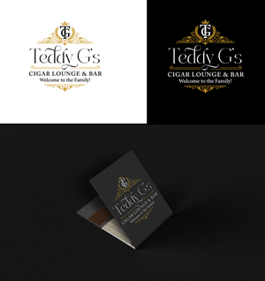 Logo Design by RA-bica for Teddy G's Cigar Lounge & Bar | Design: #37560689