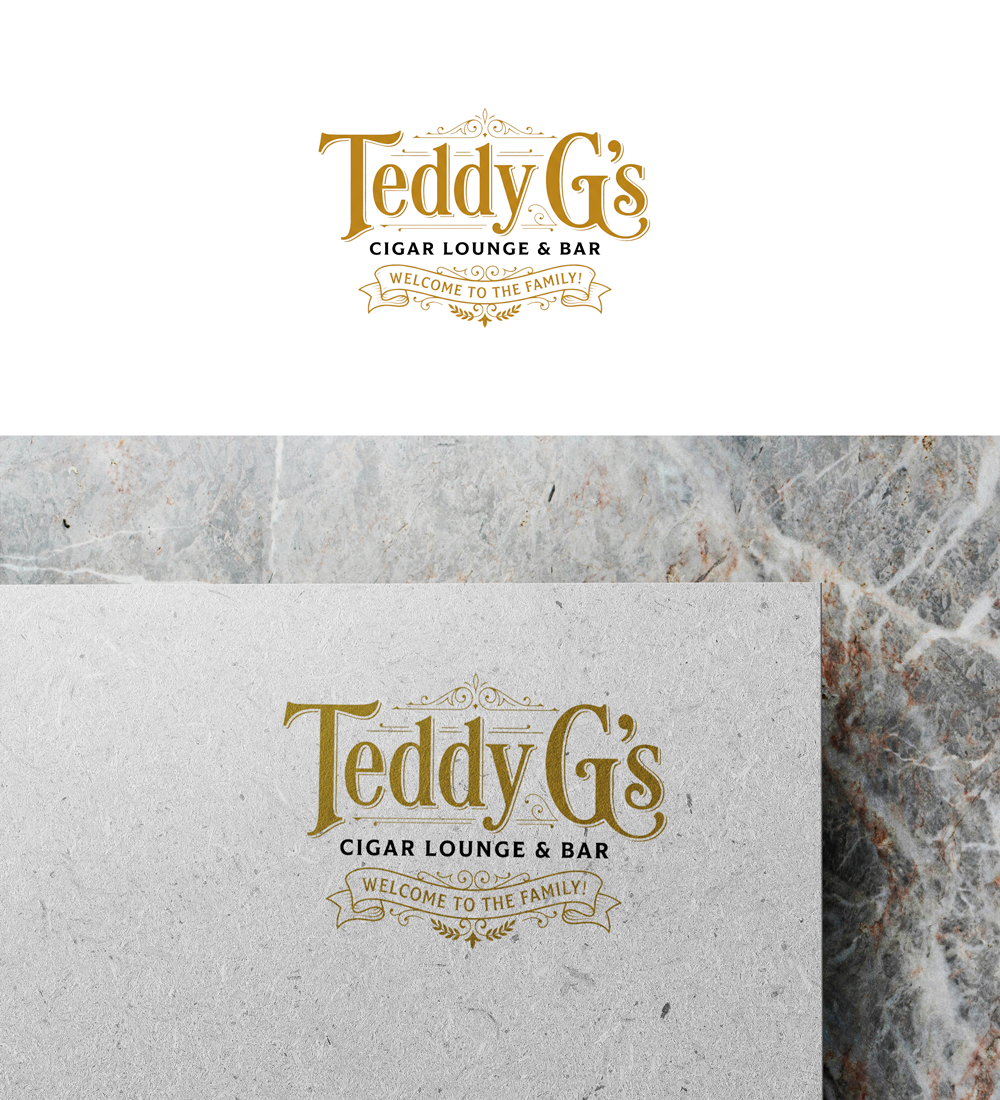 Design de Logo par RA-bica pour Teddy G's Cigar Lounge & Bar | Design #37560718