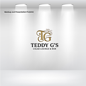 Logo Design by Pixel Signature for Teddy G's Cigar Lounge & Bar | Design: #37559169