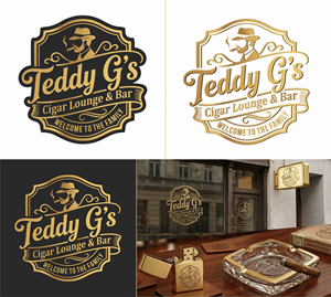 Design de Logo par Borago pour Teddy G's Cigar Lounge & Bar | Design : #37570253