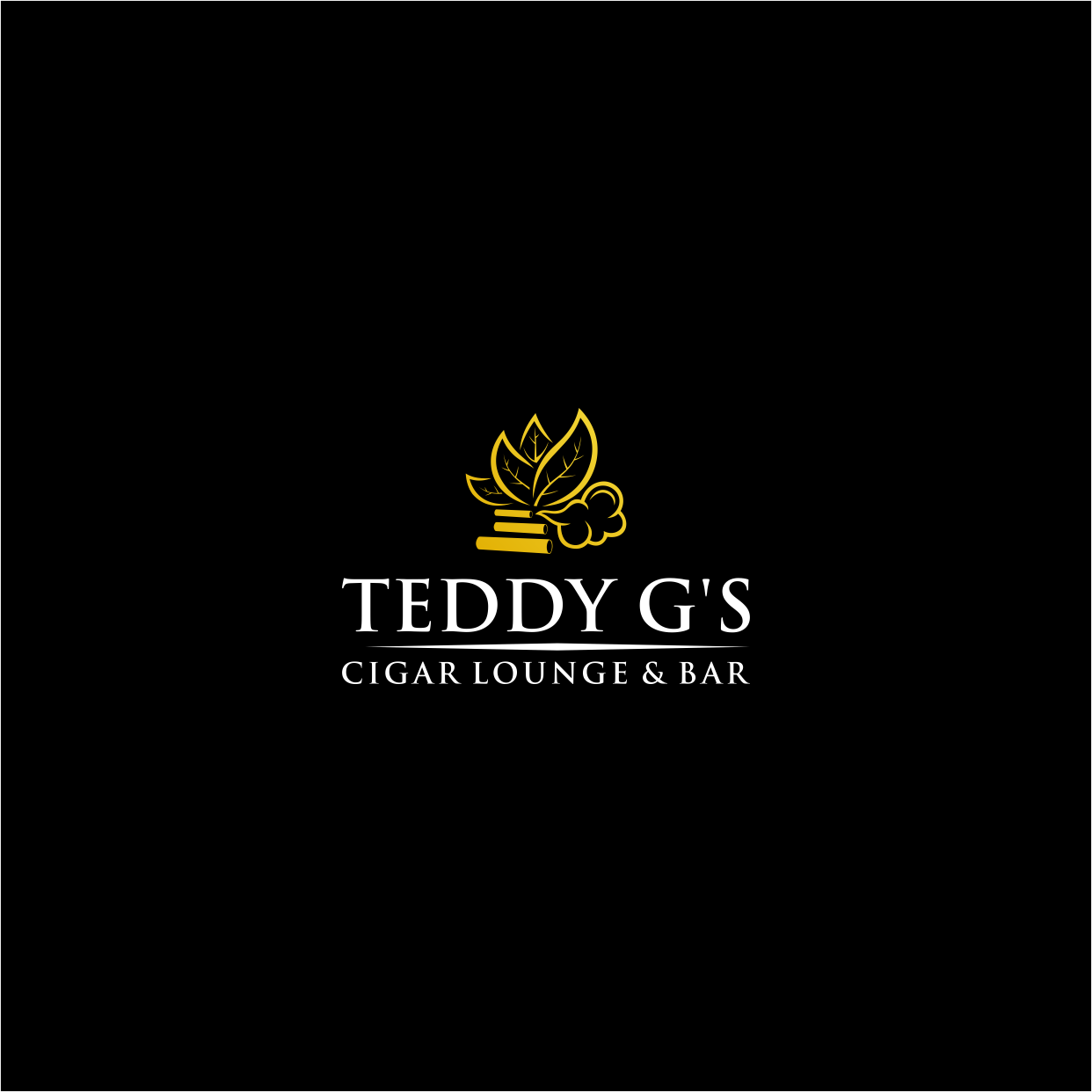 Diseño de Logo por Kaze56 para Teddy G's Cigar Lounge & Bar | Diseño #37559674