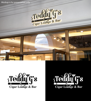 Logo Design by M Art & Design for Teddy G's Cigar Lounge & Bar | Design: #37562186