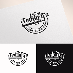 Logo Design by M Art & Design for Teddy G's Cigar Lounge & Bar | Design: #37562210