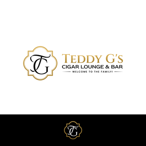 Logo Design by Aljune Castro Designs for Teddy G's Cigar Lounge & Bar | Design #37569761