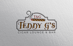 Logo Design by designfire for Teddy G's Cigar Lounge & Bar | Design: #37563866