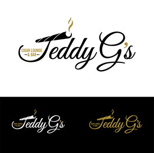 Logo Design by John Mark Arts for Teddy G's Cigar Lounge & Bar | Design: #37558877