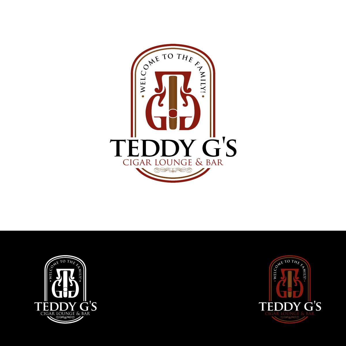 Design de Logo par Alex Henry pour Teddy G's Cigar Lounge & Bar | Design #37558942