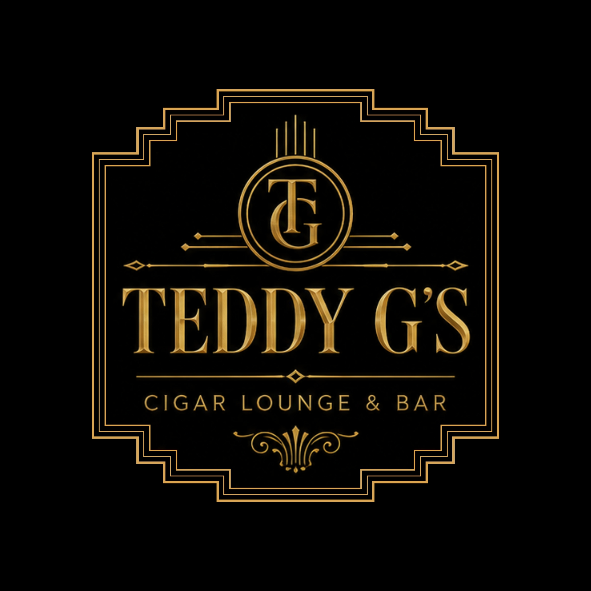 Logo Design by SYKB Art for Teddy G's Cigar Lounge & Bar | Design #37563174