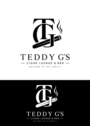 Design de Logo par Noor Ezz pour Teddy G's Cigar Lounge & Bar | Design : #37558581