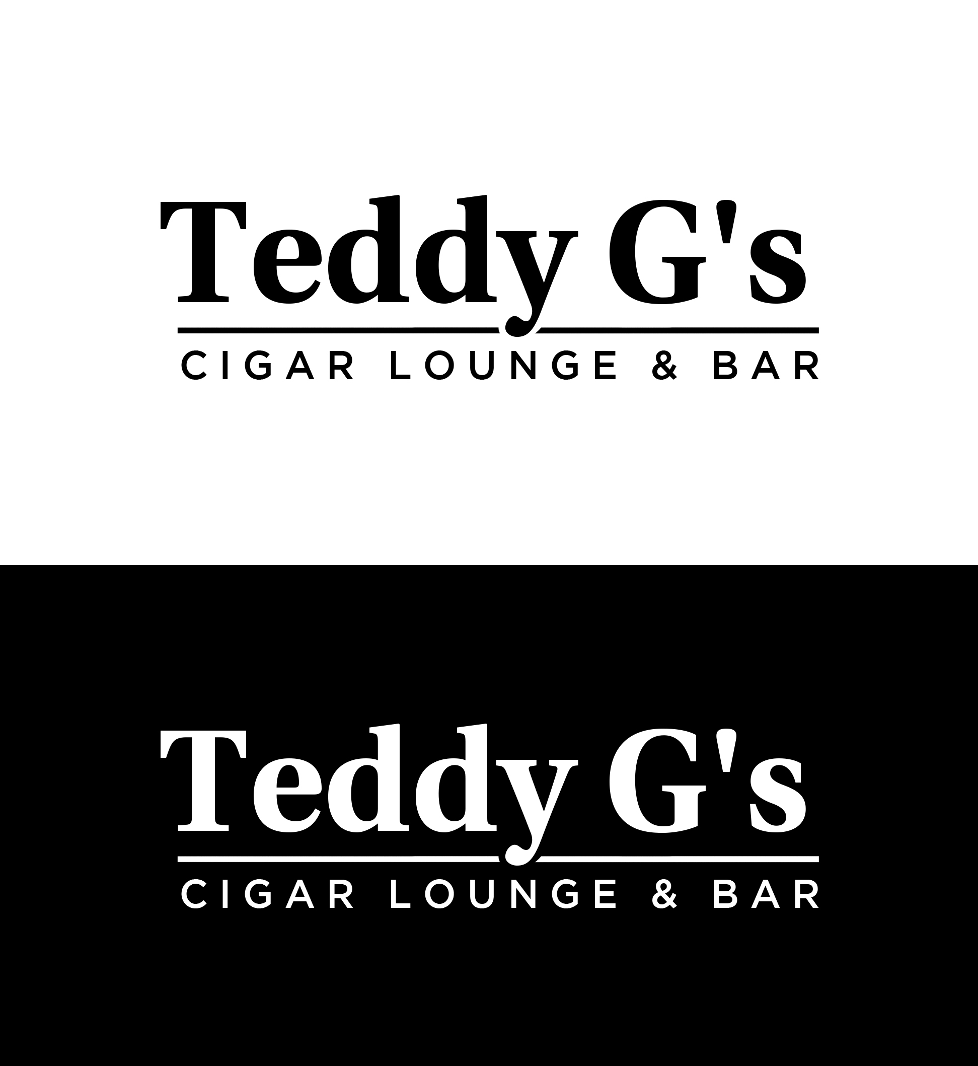 Design de Logo par Noor Ezz pour Teddy G's Cigar Lounge & Bar | Design #37558588