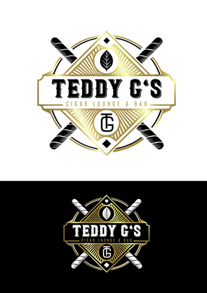 Logo Design by Arts & Letters for Teddy G's Cigar Lounge & Bar | Design: #37568708