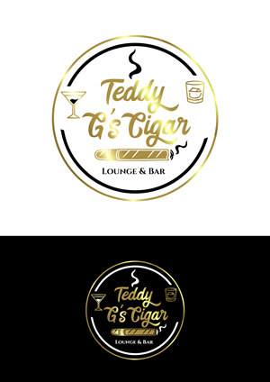 Logo Design by Arts & Letters for Teddy G's Cigar Lounge & Bar | Design: #37569153