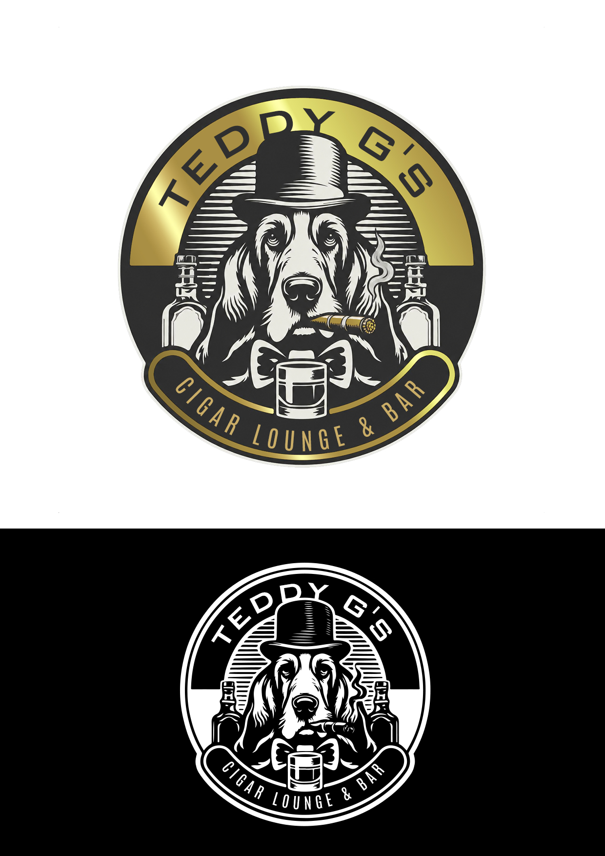 Design de Logo par Arts & Letters pour Teddy G's Cigar Lounge & Bar | Design #37569155