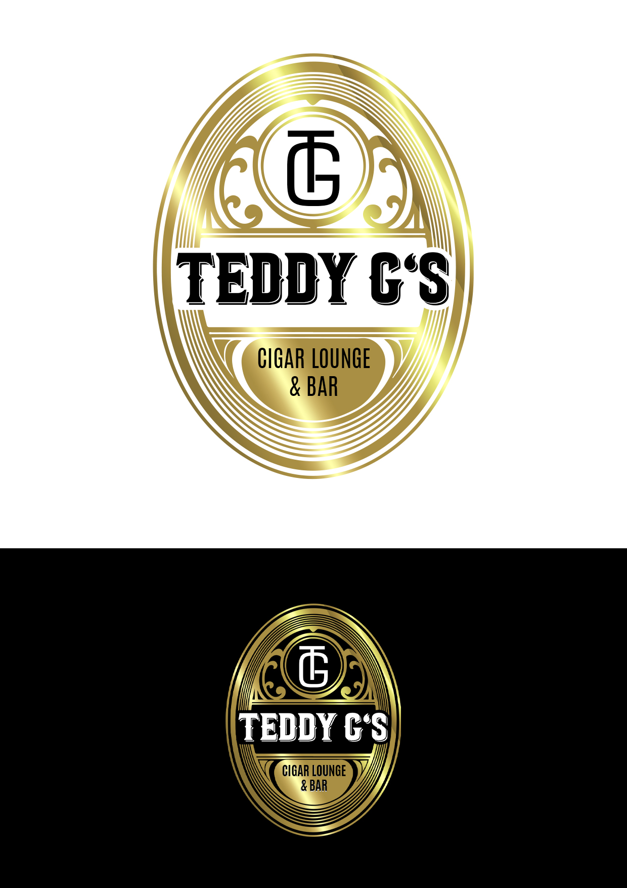 Design de Logo par Arts & Letters pour Teddy G's Cigar Lounge & Bar | Design #37569451