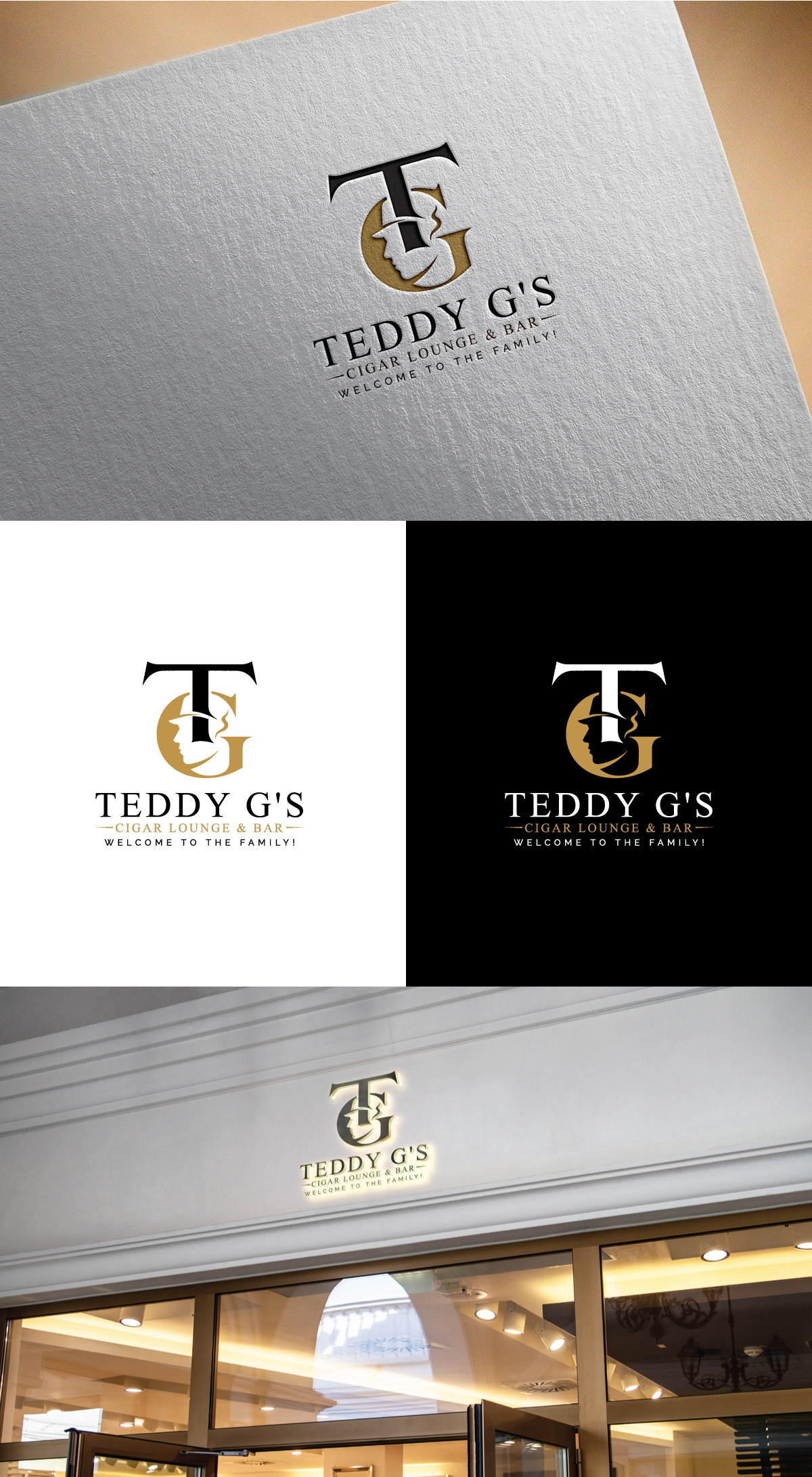 Design de Logo par Cool-Designer pour Teddy G's Cigar Lounge & Bar | Design #37558660