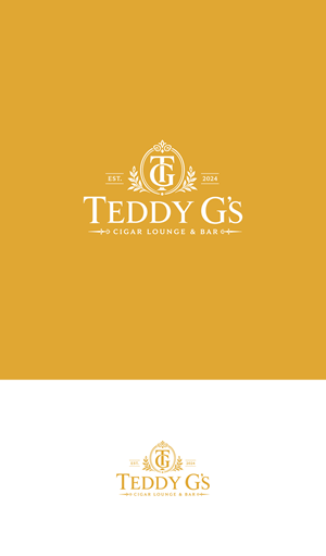 Logo Design by Nuvix for Teddy G's Cigar Lounge & Bar | Design: #37571917