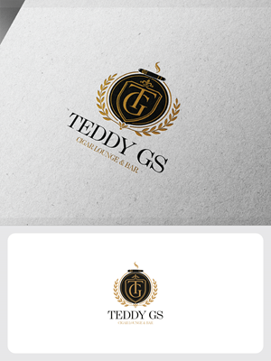 Logo Design by raju.creative for Teddy G's Cigar Lounge & Bar | Design: #37566687