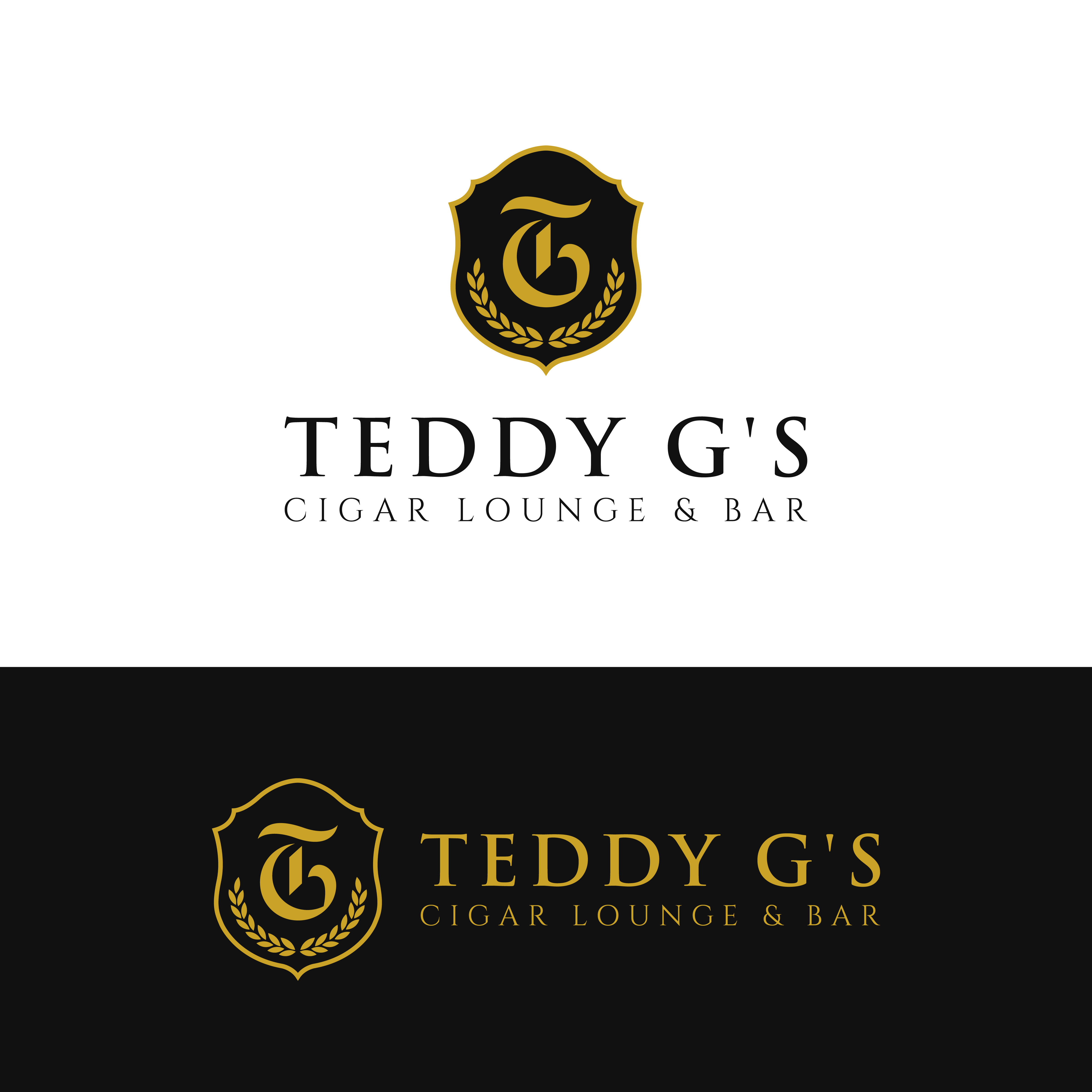 Design de Logo par graphicrakib pour Teddy G's Cigar Lounge & Bar | Design #37566901