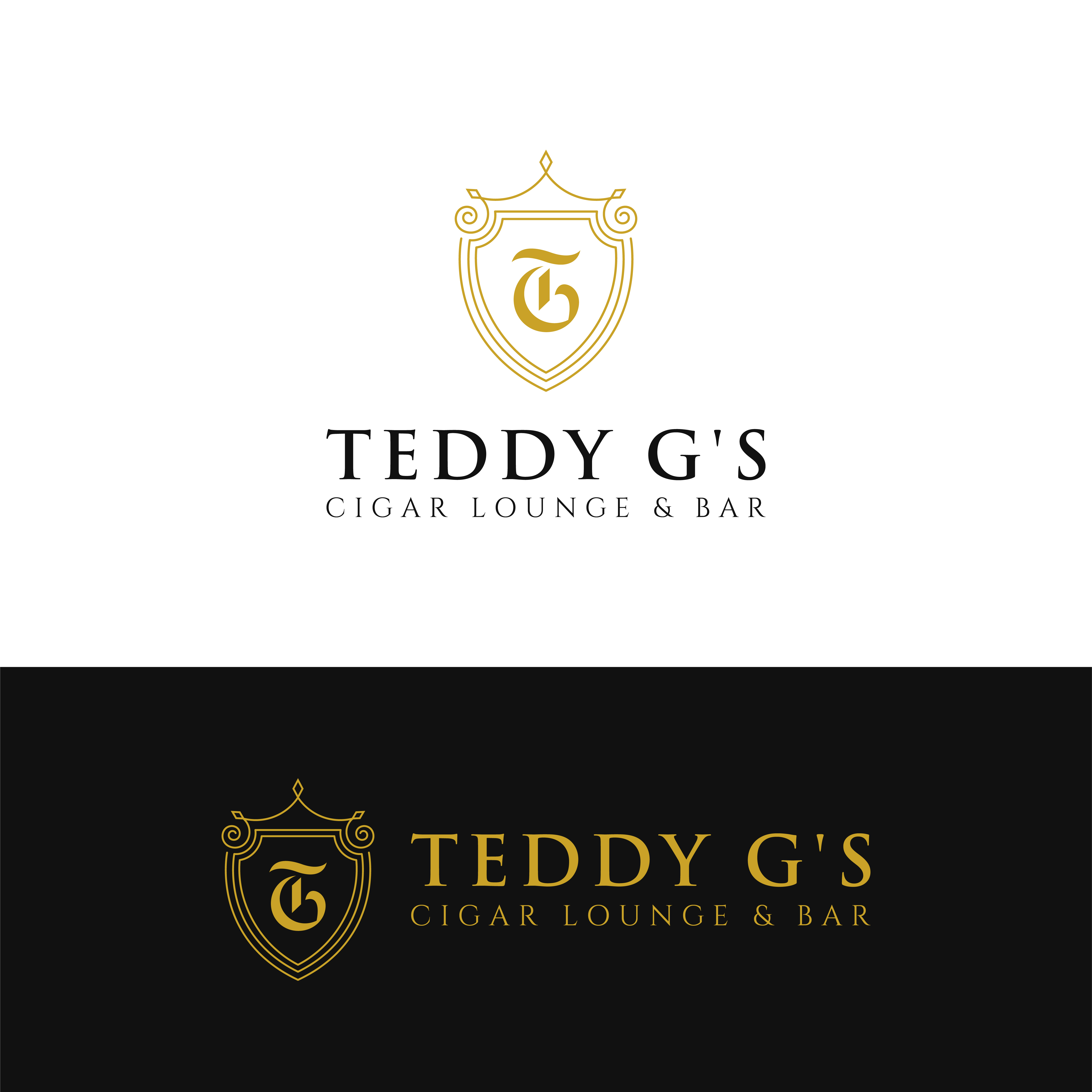 Design de Logo par graphicrakib pour Teddy G's Cigar Lounge & Bar | Design #37570243