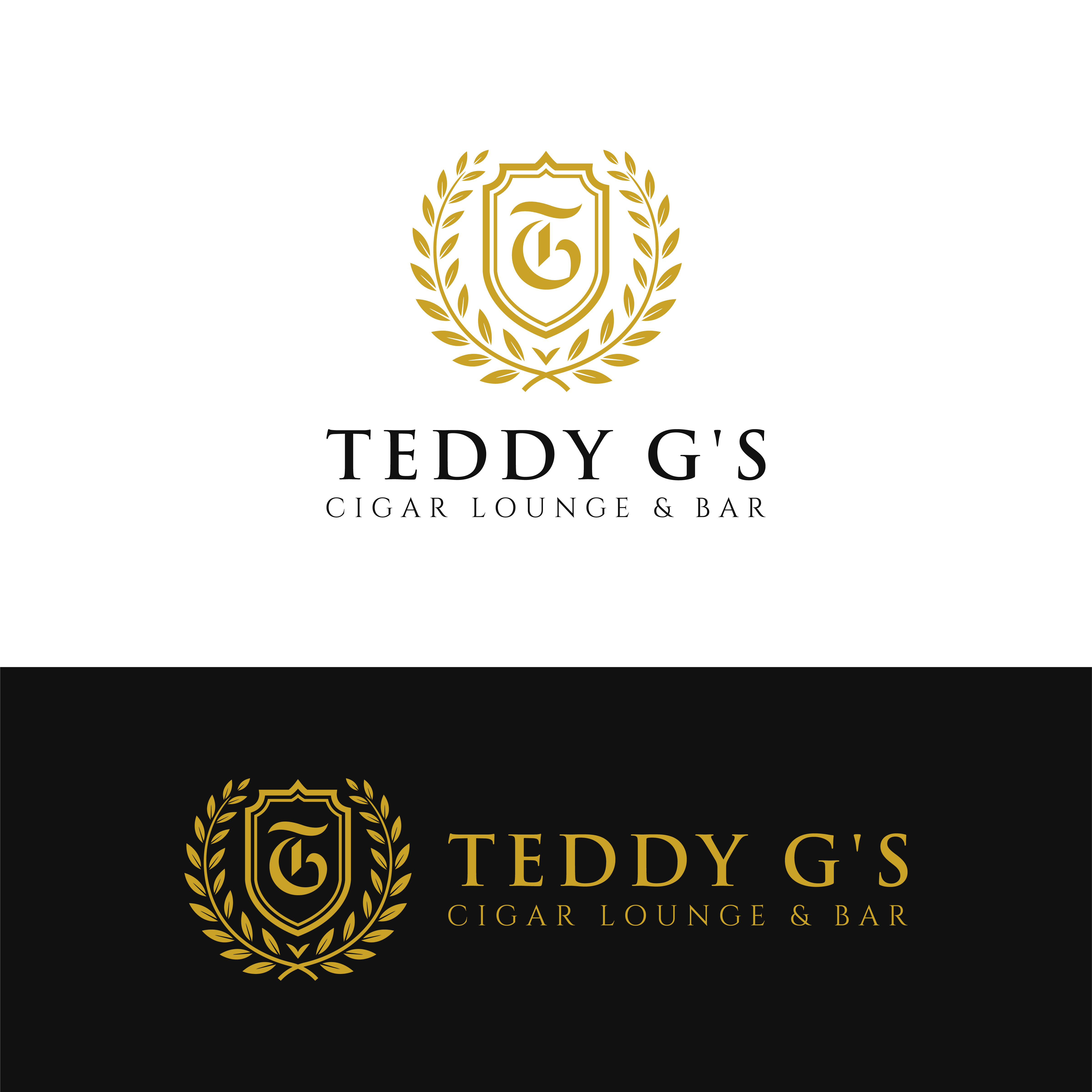 Logo Design by graphicrakib for Teddy G's Cigar Lounge & Bar | Design #37571724