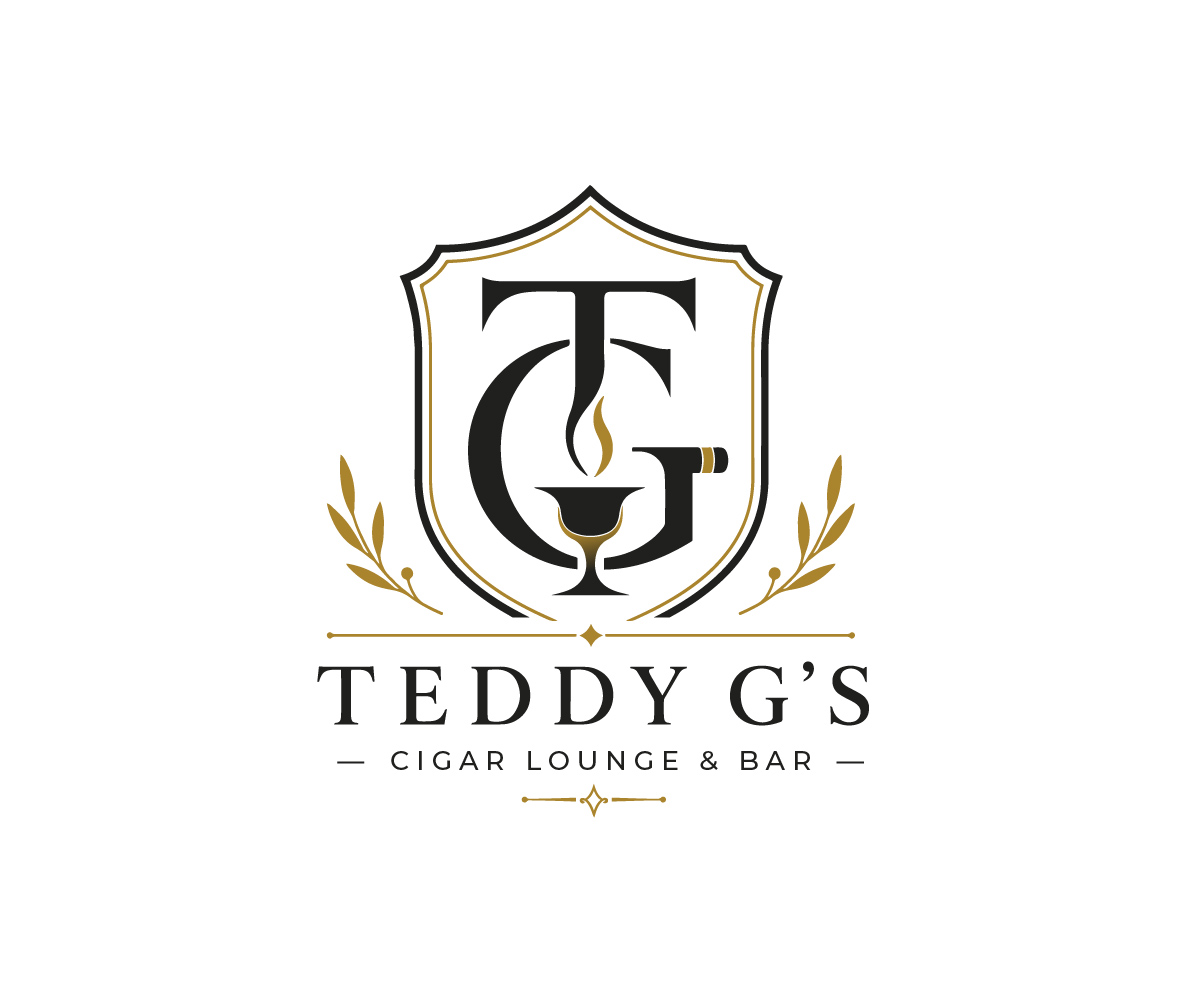 Logo Design by Mala Begum for Teddy G's Cigar Lounge & Bar | Design #37562016