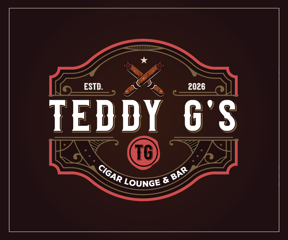 Design de Logo par PixelIron pour Teddy G's Cigar Lounge & Bar | Design #37561291
