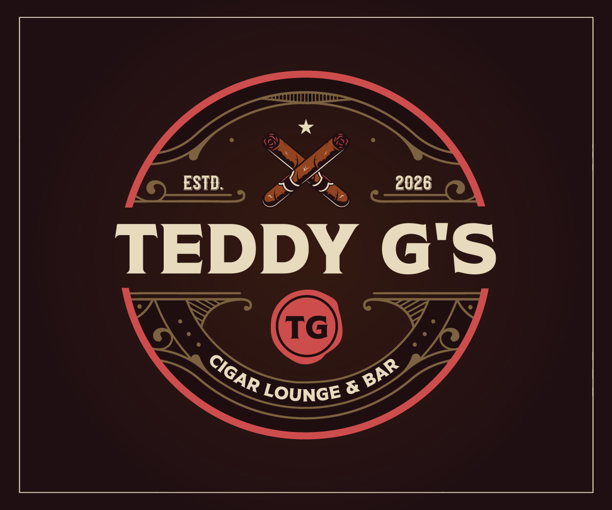 Design de Logo par PixelIron pour Teddy G's Cigar Lounge & Bar | Design #37561383
