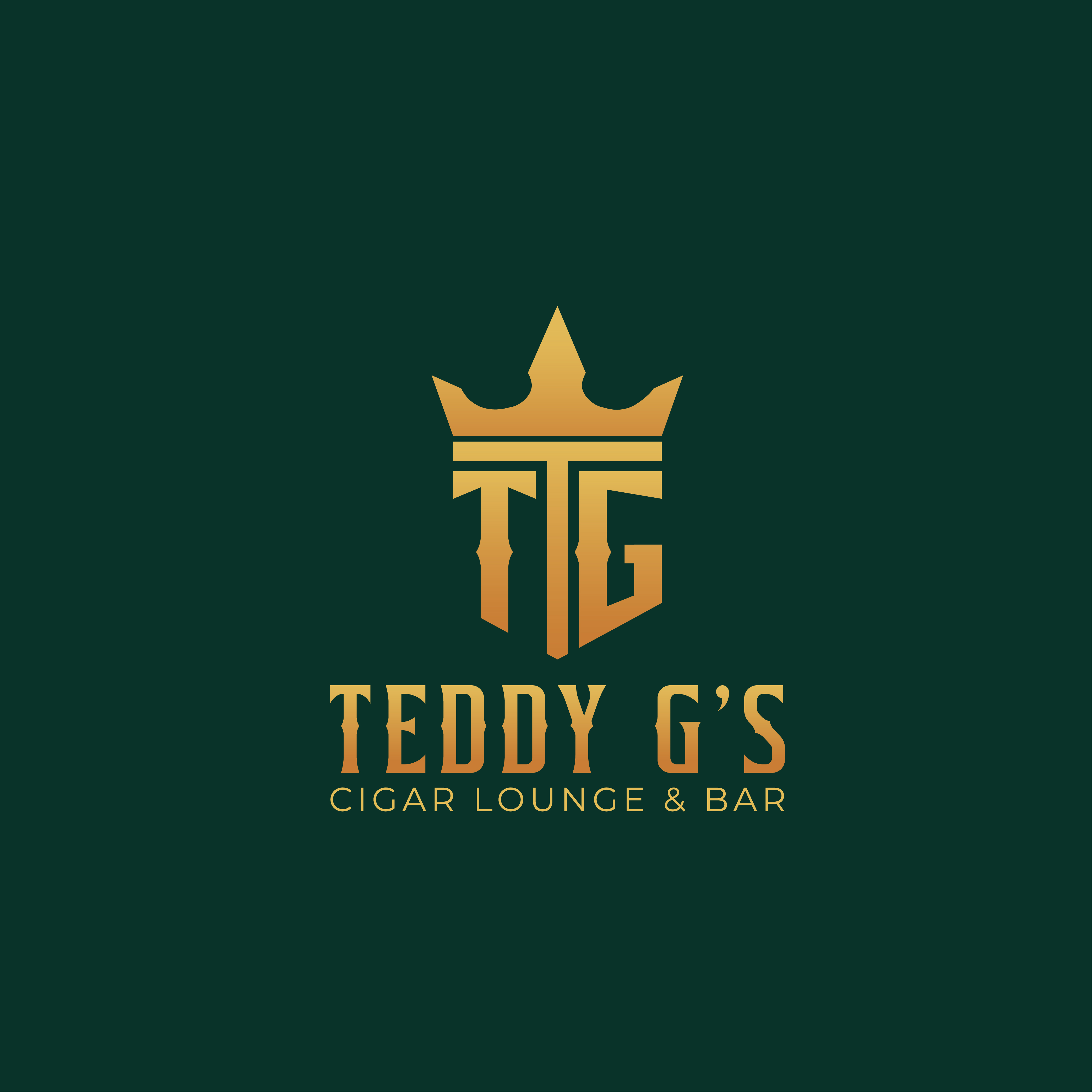 Design de Logo par Bhavik Gohel pour Teddy G's Cigar Lounge & Bar | Design #37564235