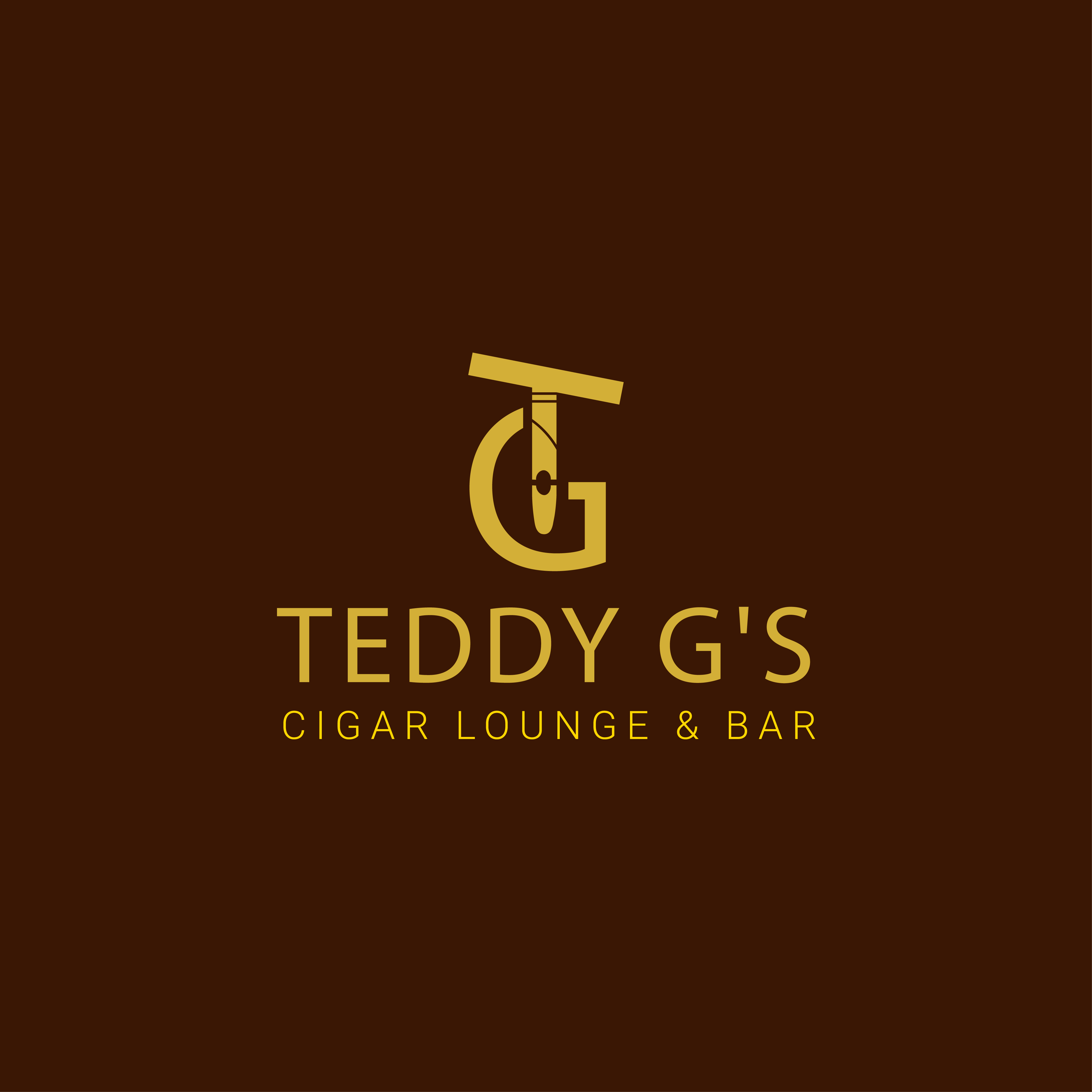 Design de Logo par Bhavik Gohel pour Teddy G's Cigar Lounge & Bar | Design #37564240