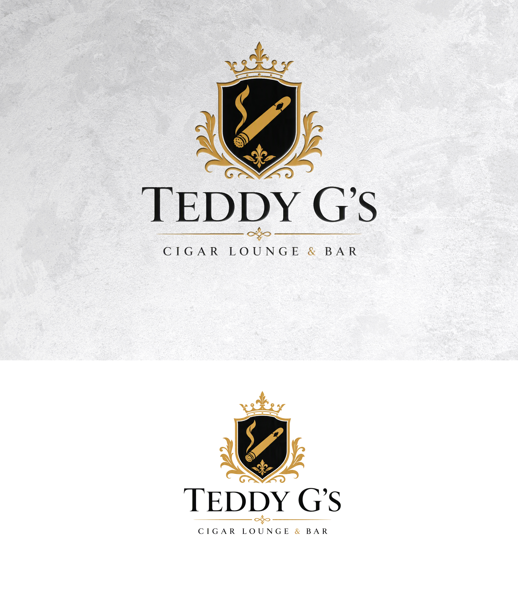 Design de Logo par zamdi pour Teddy G's Cigar Lounge & Bar | Design #37567087