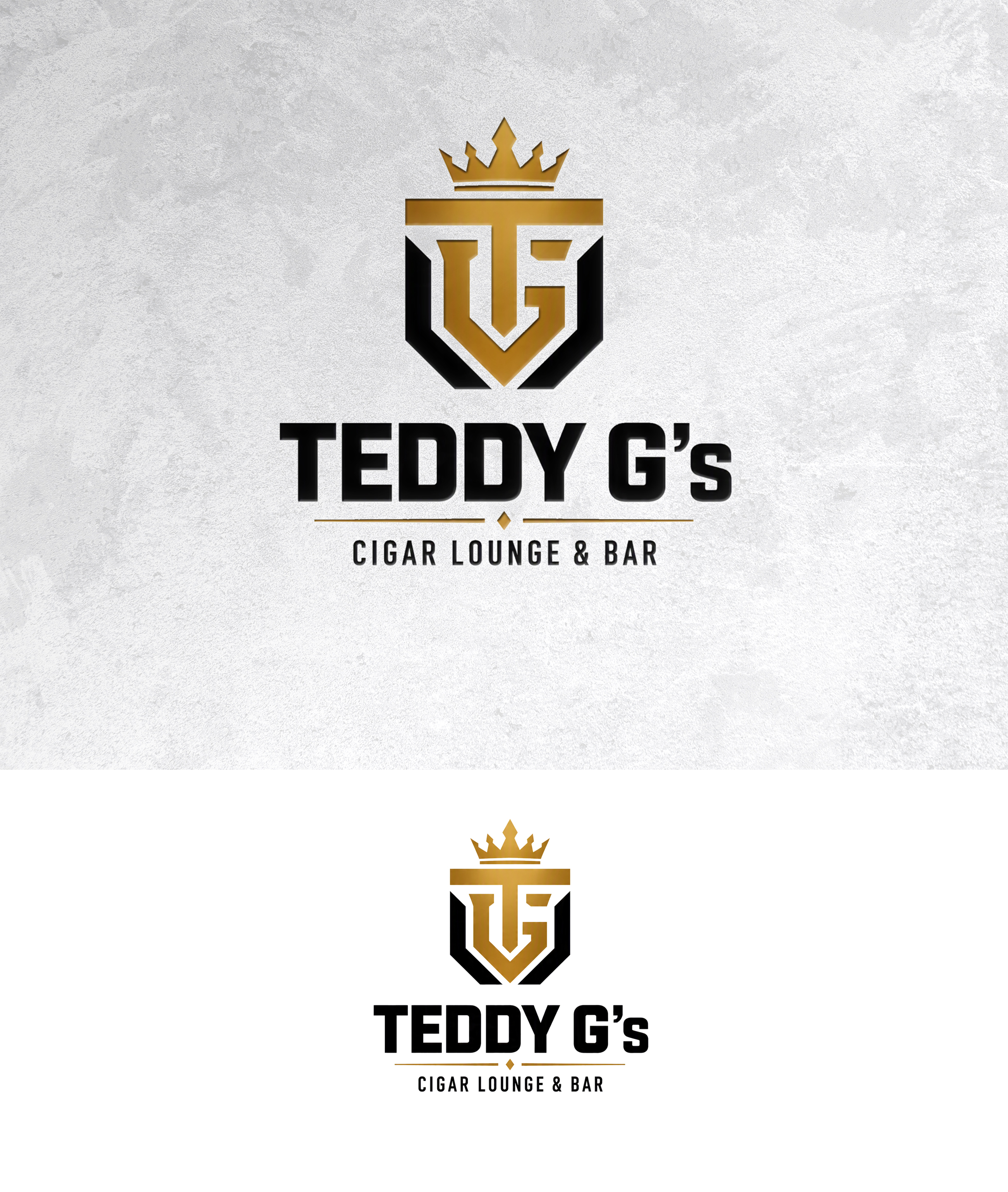 Diseño de Logo por zamdi para Teddy G's Cigar Lounge & Bar | Diseño #37567088