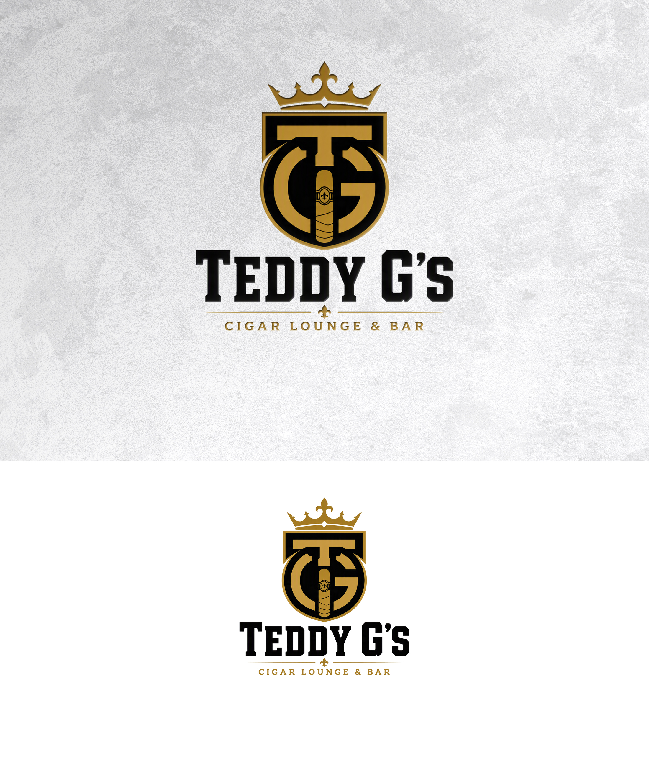 Design de Logo par zamdi pour Teddy G's Cigar Lounge & Bar | Design #37567089