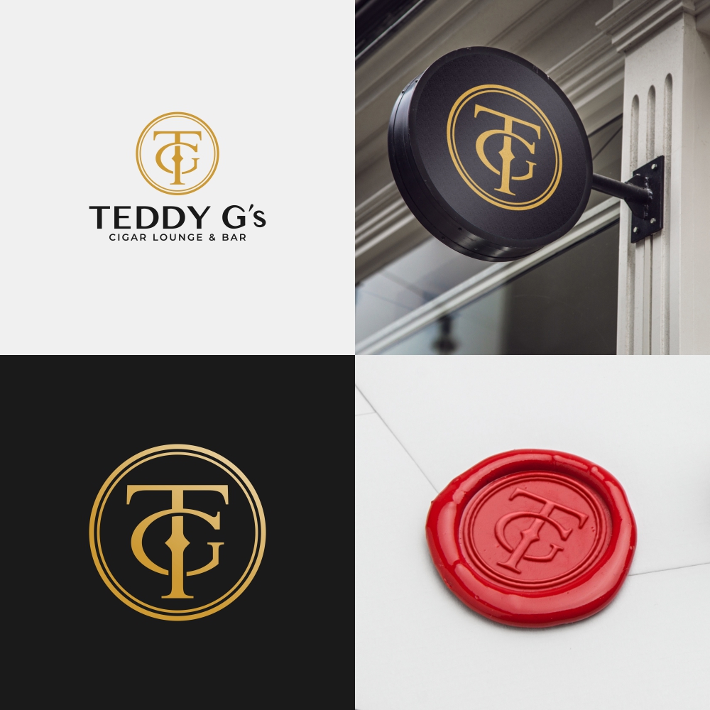 Design de Logo par Trisnanda pour Teddy G's Cigar Lounge & Bar | Design #37569776