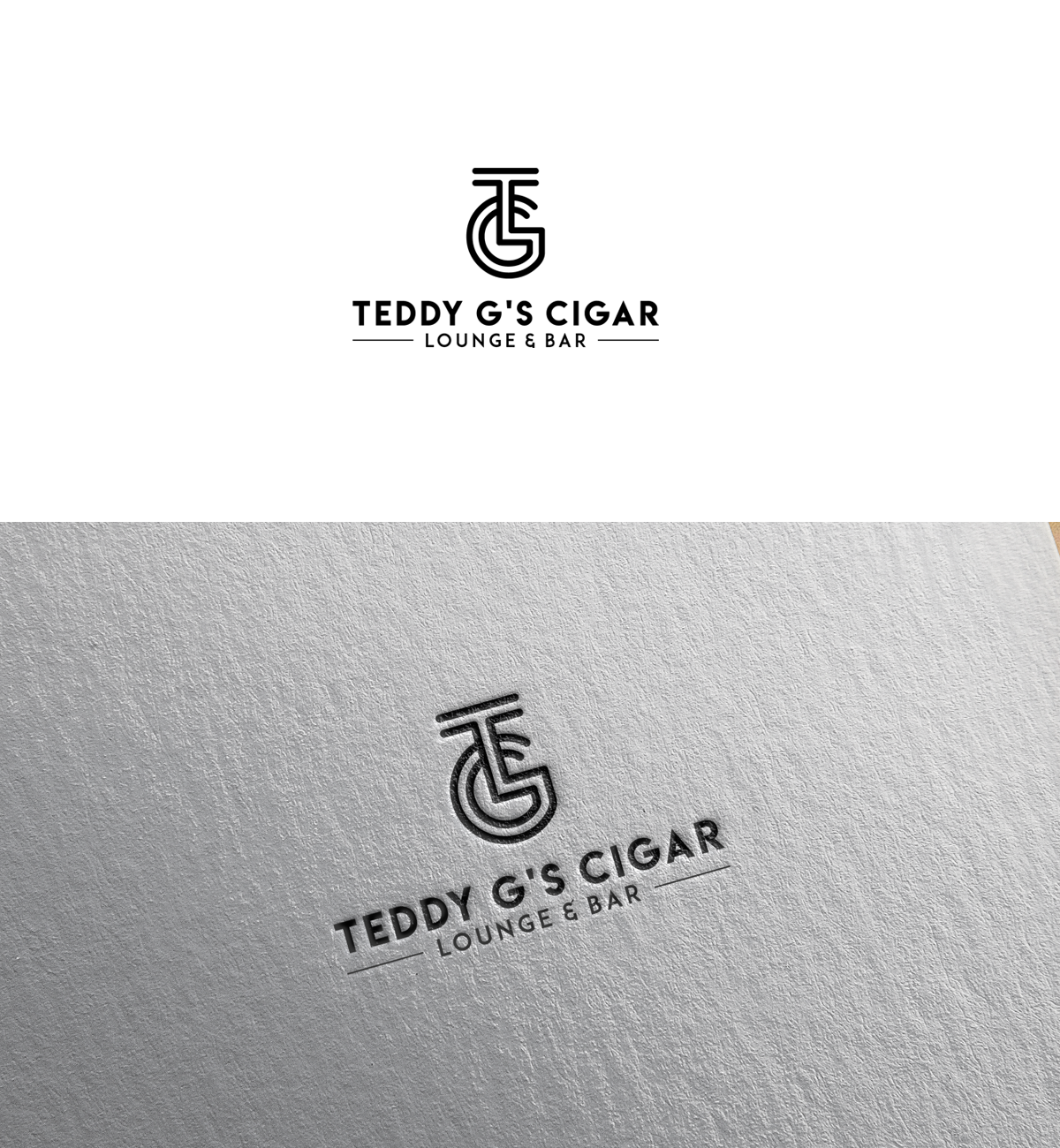 Design de Logo par bijuak pour Teddy G's Cigar Lounge & Bar | Design #37564320