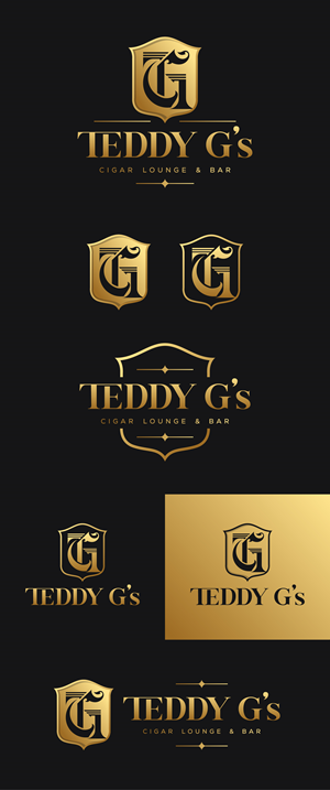 Logo Design by debdesign for Teddy G's Cigar Lounge & Bar | Design: #37560400