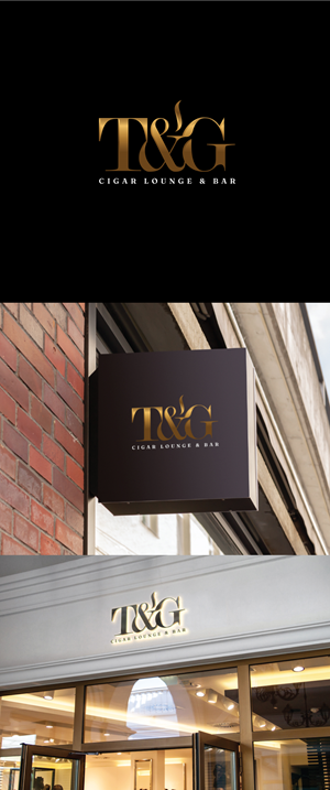 Design de Logo par AbhishekkM'24 pour Teddy G's Cigar Lounge & Bar | Design : #37561737