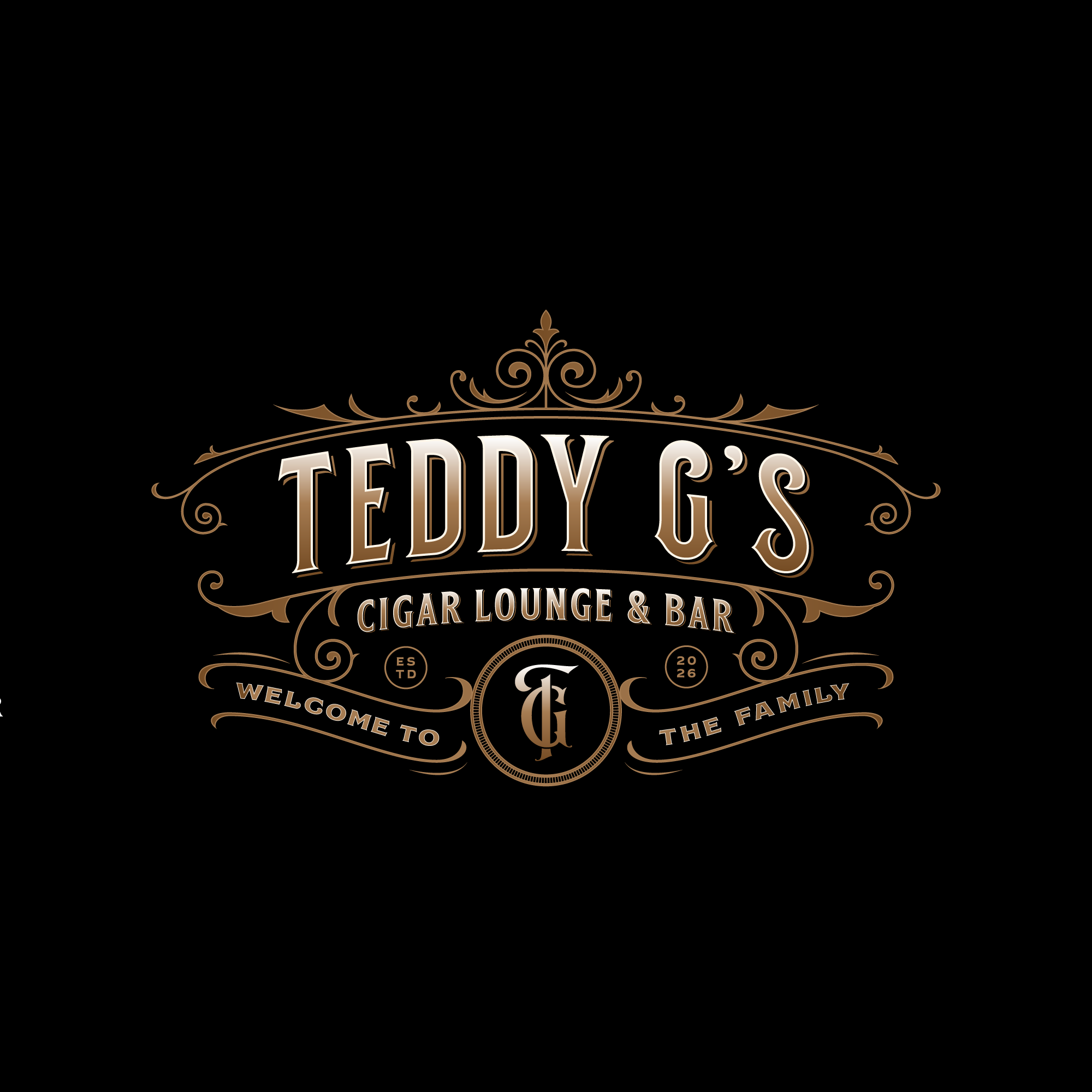 Diseño de Logo por AlexMorisseau para Teddy G's Cigar Lounge & Bar | Diseño #37568943