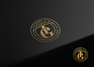 Logo Design by aquabomb26 for Teddy G's Cigar Lounge & Bar | Design: #37559990