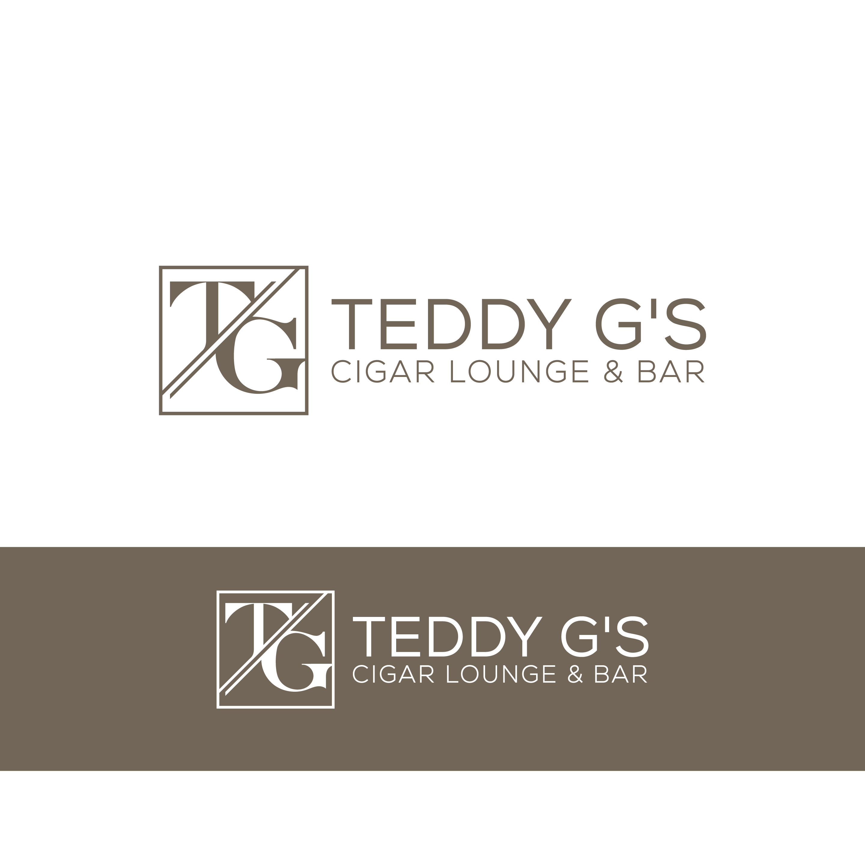 Design de Logo par aexoagency pour Teddy G's Cigar Lounge & Bar | Design #37562404