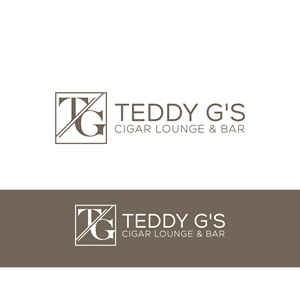 Logo Design by aexoagency for Teddy G's Cigar Lounge & Bar | Design: #37562404