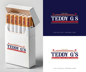Logo Design by Ansh Design for Teddy G's Cigar Lounge & Bar | Design: #37561467
