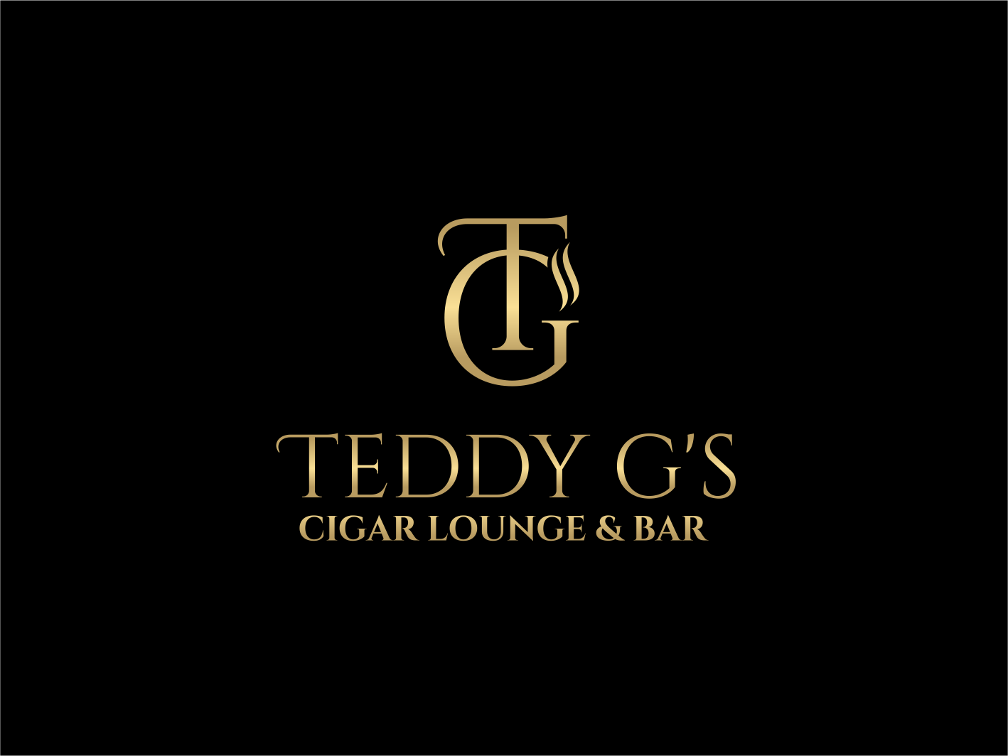 Diseño de Logo por BNdesigner para Teddy G's Cigar Lounge & Bar | Diseño #37559774