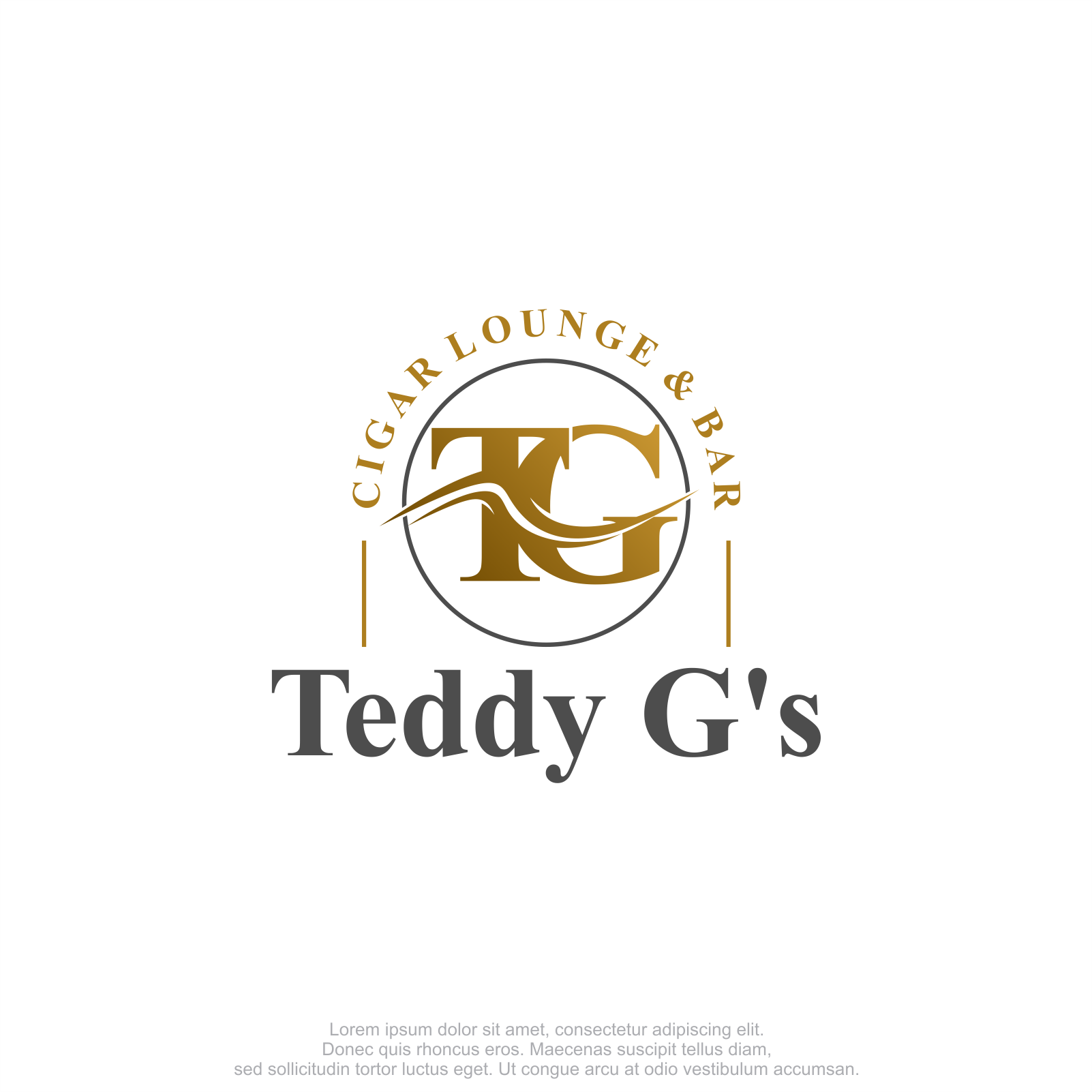 Design de Logo par M.Syaiful Huda pour Teddy G's Cigar Lounge & Bar | Design #37558575
