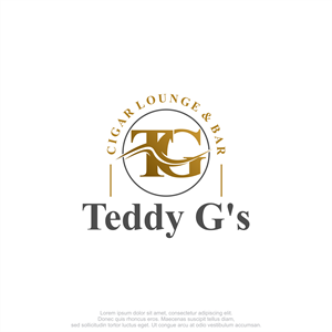 Logo Design by M.Syaiful Huda for Teddy G's Cigar Lounge & Bar | Design: #37558575